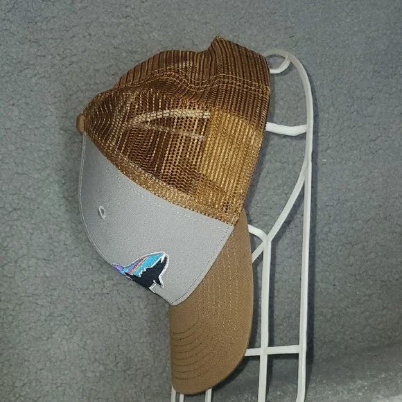 Patagonia Brown Mesh Trucker Hat - Picture 3 of 10